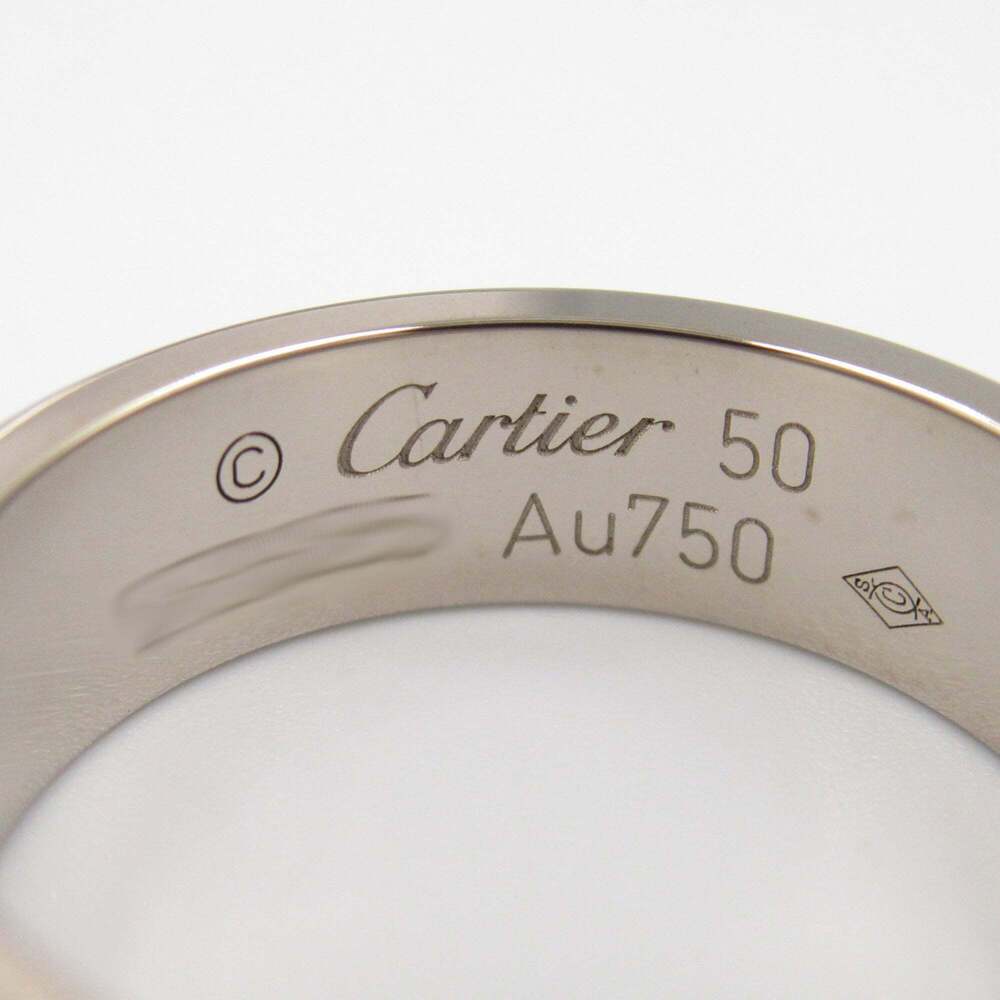 CARTIER Authentic 18k Silver Love Ring - Picture 4 of 7